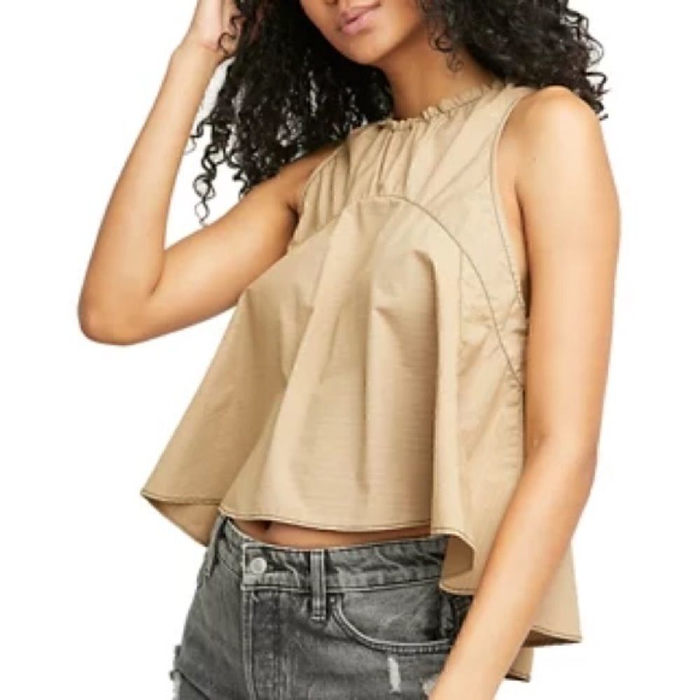 Free people Carla stripe tank NWT